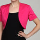 Cardigan Bolero Feminino Jessica Howard Rosa Tamanho X-G