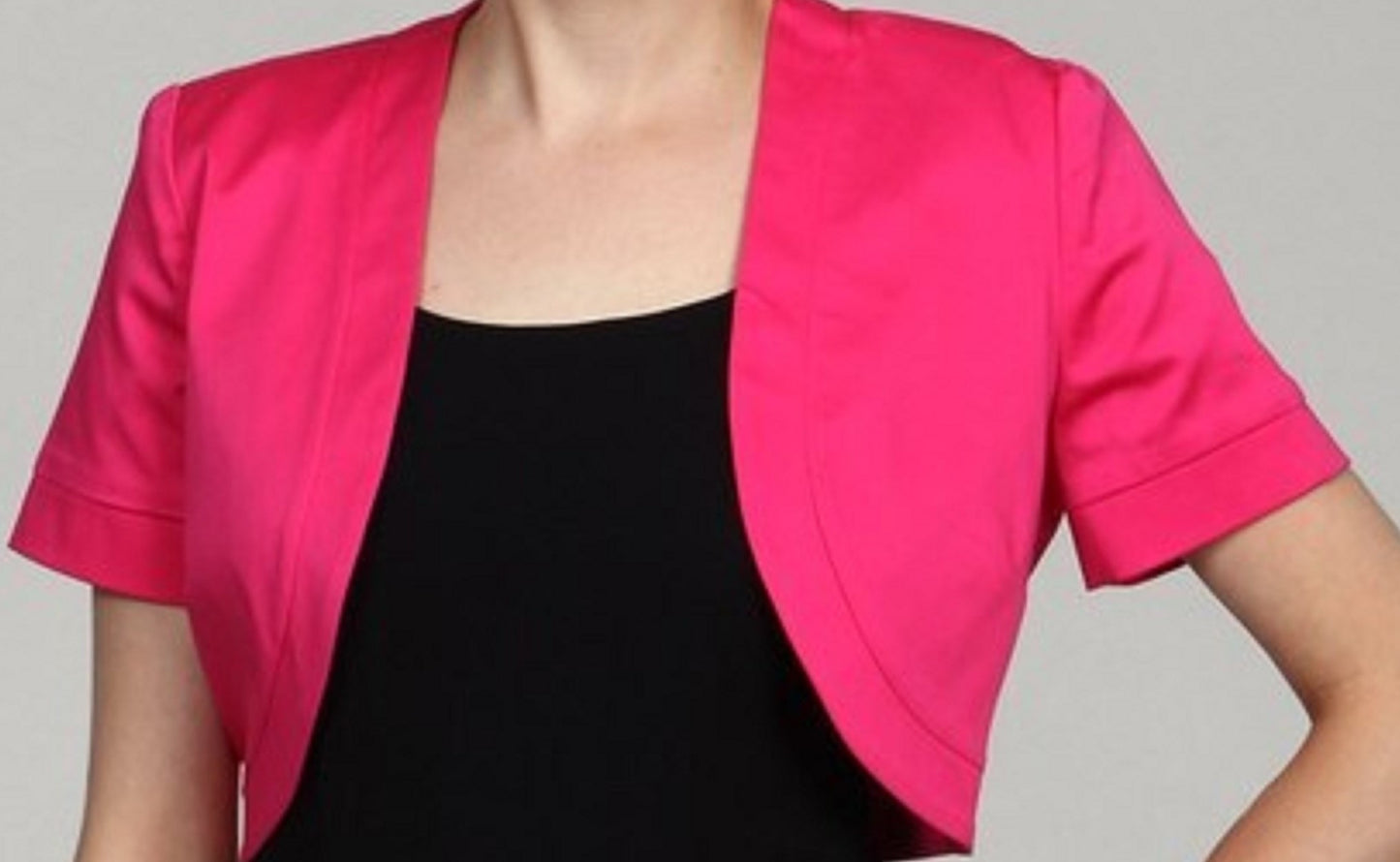Cardigan Bolero Feminino Jessica Howard Rosa Tamanho X-G