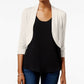 Cardigan Bolero Feminino Jessica Howard Branco Tamanho Médio