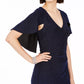 Vestido Capelet Feminino Jessica Howard Cinza Escuro Tamanho 16