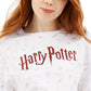 Camiseta gráfica Harry Potter da Warner Brothers Juniors, tamanho médio, branca