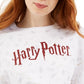 Camiseta gráfica Harry Potter da Warner Brothers Juniors, tamanho branco, extra pequeno