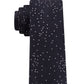 Gravata Calvin Klein Masculina com Bolinhas Salpicadas Preta Tamanho Regular