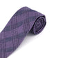 Gravata Calvin Klein Masculina Graphite Classic Xadrez Roxa Tamanho Regular