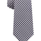 Gravata Calvin Klein Masculina Jewel Slim Pied-de-poule Preta Tamanho Regular