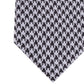 Gravata Calvin Klein Masculina Jewel Slim Pied-de-poule Preta Tamanho Regular