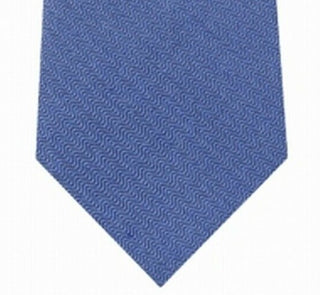 Gravata Slim Herringbone Masculina Calvin Klein Pasblue Tamanho Regular