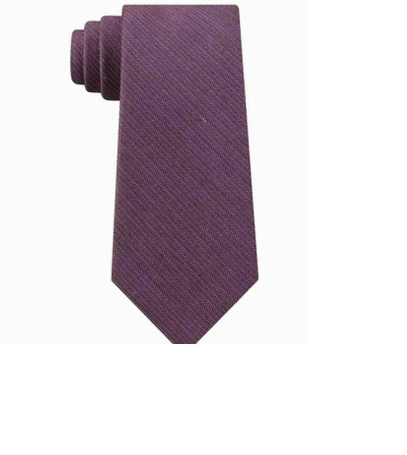Gravata Calvin Klein Masculina Slim Herringbone Vinho Tamanho Único