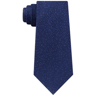 Gravata Calvin Klein Masculina Slim Knit Seda Azul Tamanho Regular
