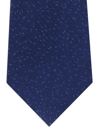 Gravata Calvin Klein Masculina Slim Knit Seda Azul Tamanho Regular
