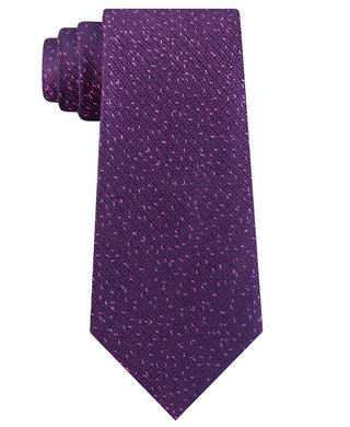 Gravata Calvin Klein Masculina Slim Knit Seda Rosa Tamanho Regular