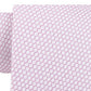 Gravata Slim Calvin Klein Masculina Micro Hexagons Rosa Tamanho Regular
