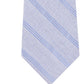 Gravata Slim Listrada Masculina Calvin Klein Azul Marinho Tamanho Regular