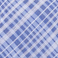 Calvin Klein Gravata Slim Xadrez Contrastante Masculina Azul Marinho Tamanho Regular