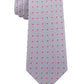 Gravata Calvin Klein Masculina Holly Pin-Dot Slim Silk Cinza Tamanho Regular