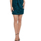 Vestido estampado de veludo Kensie feminino tamanho 4