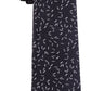 Gravata Calvin Klein Masculina Skinny com Traços Dispersos Preta Tamanho Regular