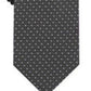 Gravata Masculina Kenneth Cole Reaction Speckle Solid Slim Preta Tamanho Regular