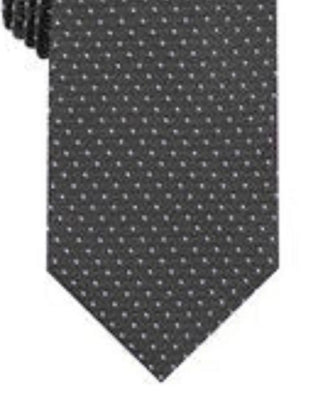 Gravata Masculina Kenneth Cole Reaction Speckle Solid Slim Preta Tamanho Regular