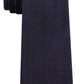 Gravata masculina Kenneth Cole Reaction Slim Iridescent Geo Navy, tamanho regular