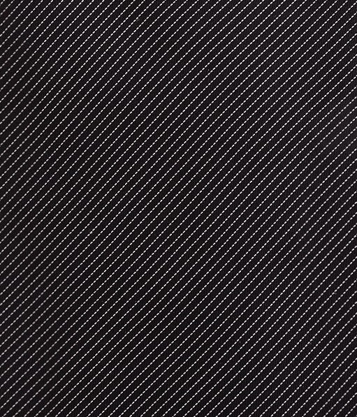 Gravata Kenneth Cole Reaction Masculina Classic Stripe Preta Tamanho Regular