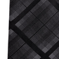 Gravata xadrez slim masculina Kenneth Cole Reaction, preta, tamanho regular
