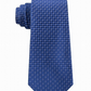 Gravata Slim Masculina Kenneth Cole Reaction Micro Checkerboard Azul Marinho Tamanho Regular