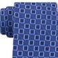 Gravata Geo Slim Outline Masculina Kenneth Cole Reaction Azul Tamanho Regular