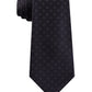 Gravata Geométrica Quadrada Aberta Masculina Kenneth Cole Reaction Preta Tamanho Regular