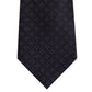 Gravata Geométrica Quadrada Aberta Masculina Kenneth Cole Reaction Preta Tamanho Regular