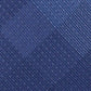 Gravata xadrez slim masculina Kenneth Cole Reaction azul tamanho regular