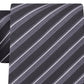 Gravata Slim Listrada Masculina Kenneth Cole Reaction Preta Tamanho Regular