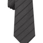 Gravata masculina Kenneth Cole Reaction Slim Iridescent Stripe Cinza Tamanho Regular