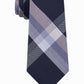 Gravata xadrez fina Parkway masculina Kenneth Cole Reaction preta tamanho regular