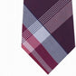 Gravata xadrez fina Parkway masculina Kenneth Cole Reaction vermelha tamanho regular