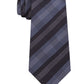 Gravata xadrez slim masculina Kenneth Cole Reaction, preta, tamanho regular