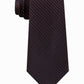 Gravata Kenneth Cole Reaction Slim Fine Metallic Grid Masculina Vermelha Tamanho Regular