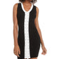 Vestido justo com cadarço Planet Gold Juniors, preto, tamanho XX-S