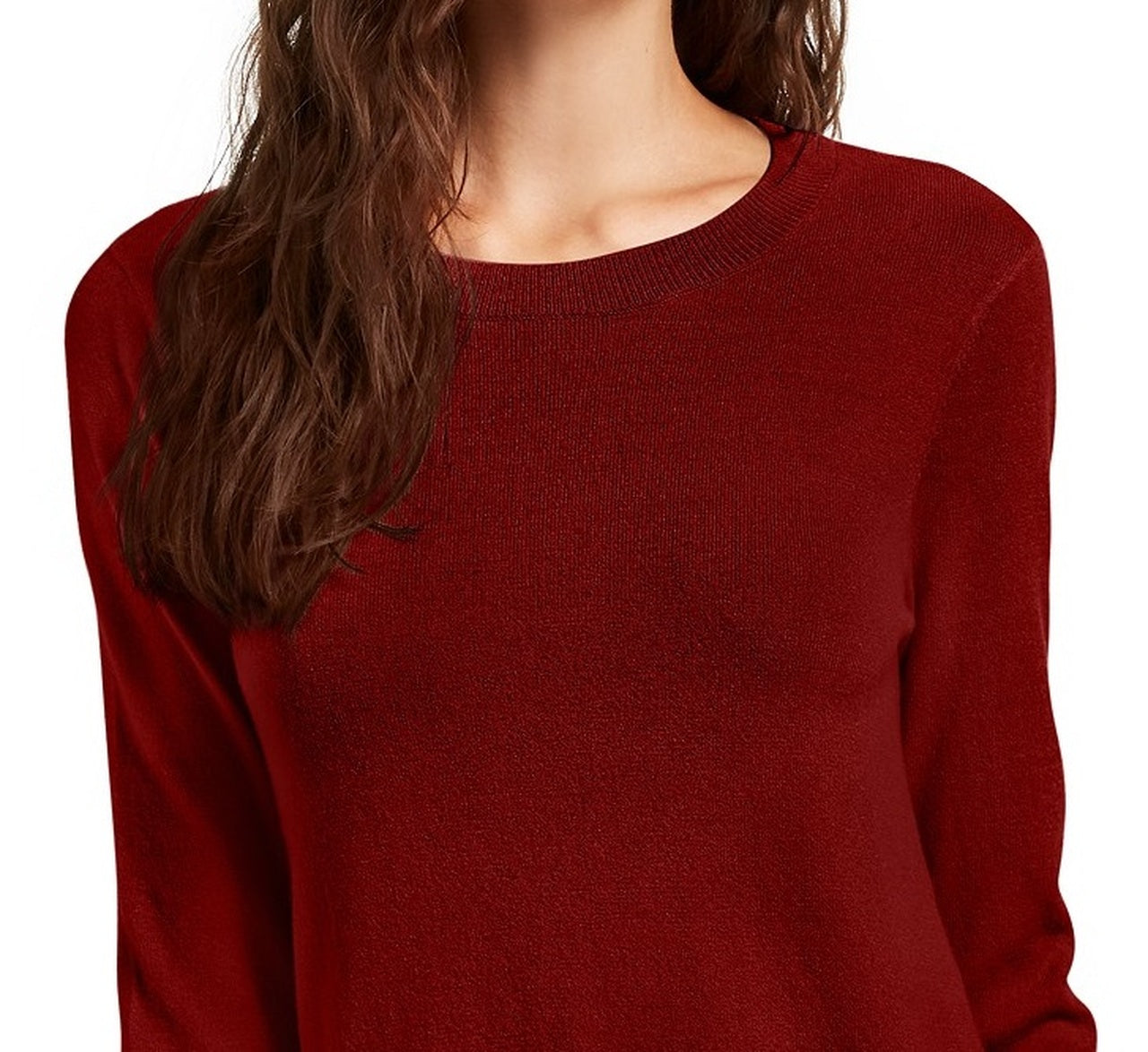 Suéter de gola redonda Planet Gold Juniors vermelho tamanho pequeno