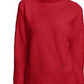 Suéter Calvin Klein Feminino Multitexturizado Gola Moletom Vermelho Tamanho Extra Grande