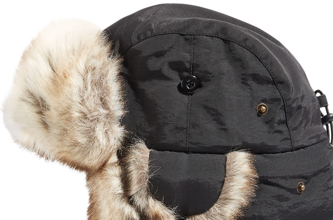 Chapéu Stetson Masculino Nylon Trapper Preto Tamanho Médio