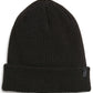 Gorro canelado masculino Steve Madden, preto, tamanho único