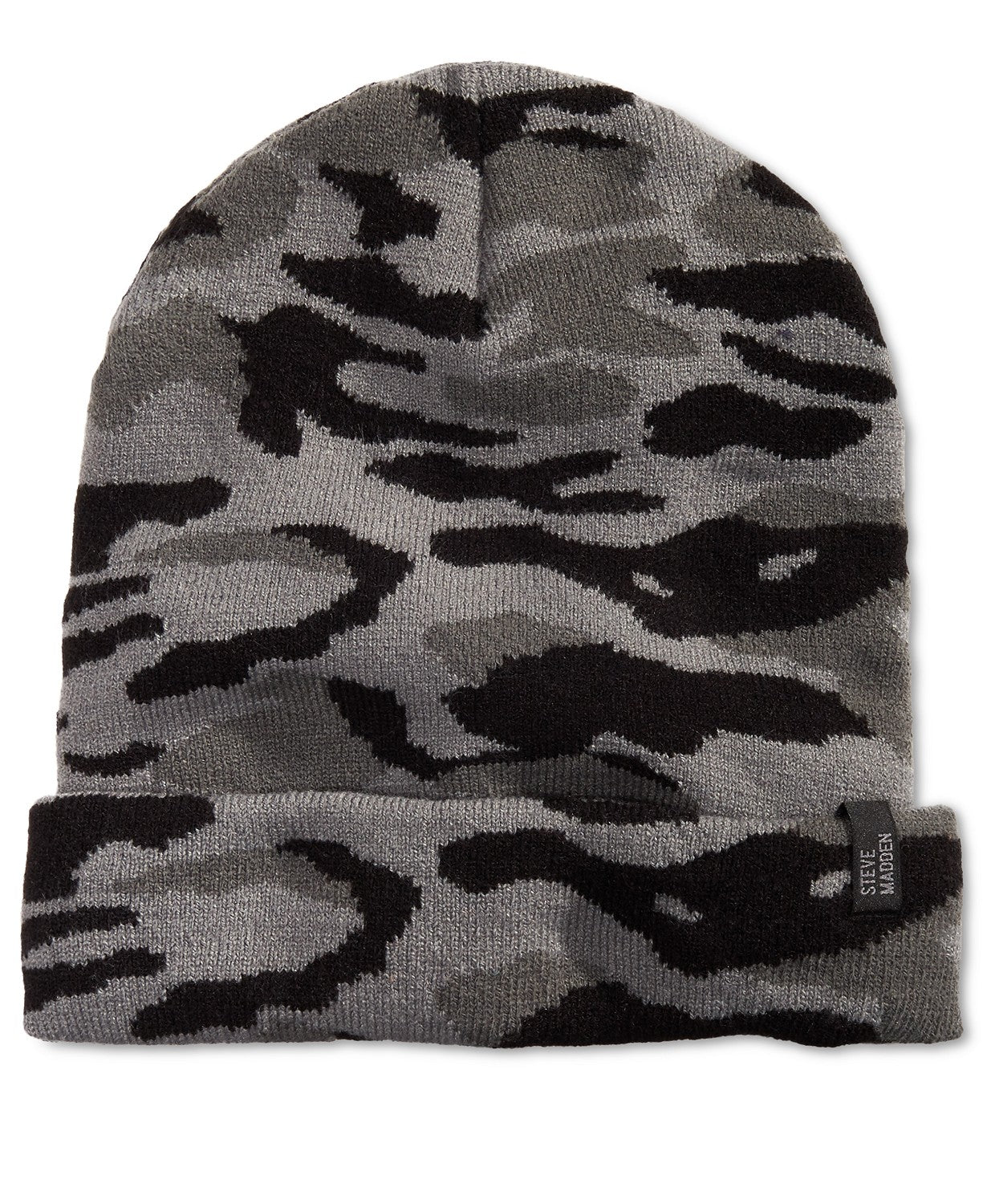 Gorro camuflado masculino Steve Madden cinza tamanho único