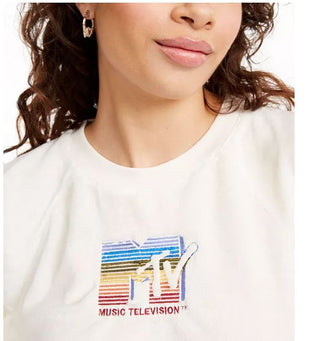 Freeze 24-7 Junior's Mtv Fuzzy Top Bege Tamanho Médio