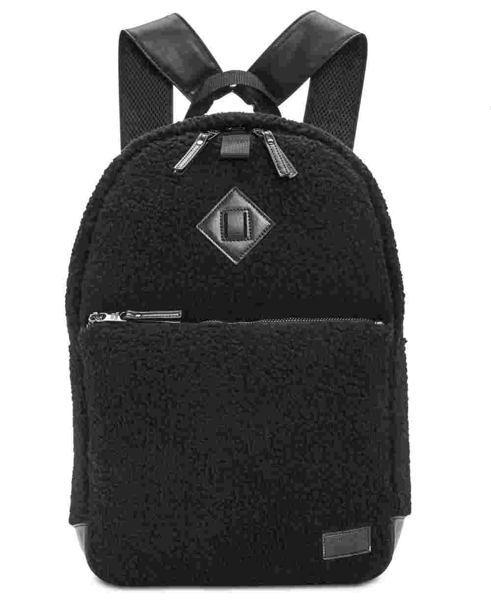 Mochila Sherpa Masculina Steve Madden Preta Tamanho Regular