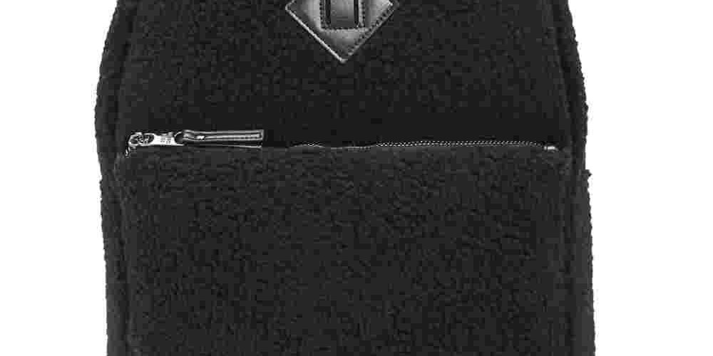Mochila Sherpa Masculina Steve Madden Preta Tamanho Regular
