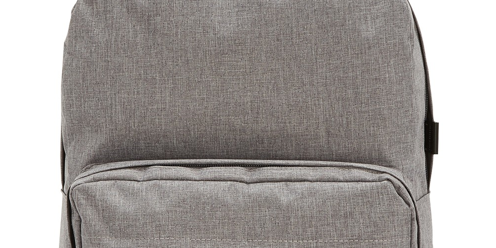 Mochila masculina Steve Madden Space-Dyed Dome cinza tamanho regular