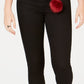 Calça jeans skinny de cintura alta Tinseltown Juniors, preta, tamanho 11