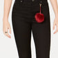 Calça jeans skinny de cintura alta Tinseltown Juniors, preta, tamanho 11