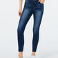 Calça jeans skinny feminina Tinseltown de cintura alta, azul, tamanho 1